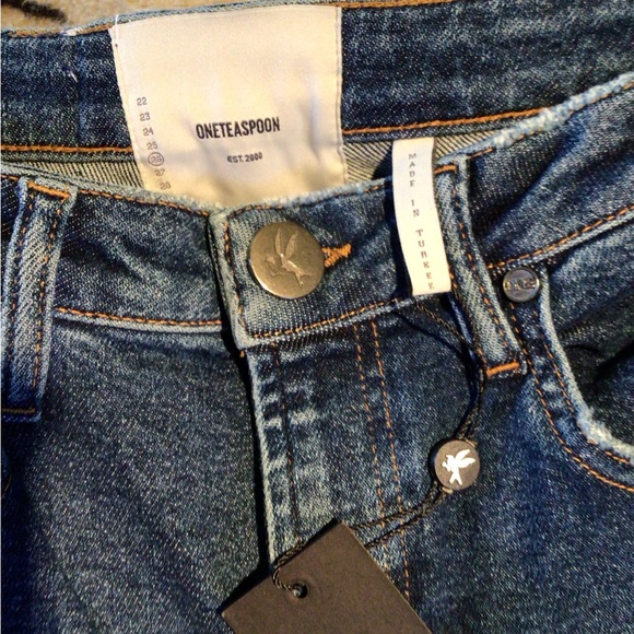 NEW! One teaspoon high waist soho blue freebirds - Picture 7 of 9